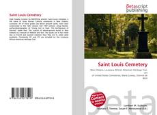 Buchcover von Saint Louis Cemetery