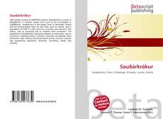 Buchcover von Sauðárkrókur