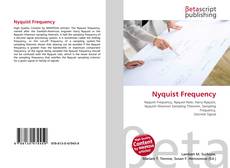Couverture de Nyquist Frequency