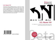 Capa do livro de U.S. Route 191 