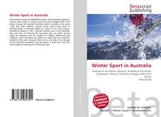 Winter Sport in Australia kitap kapağı