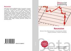 Bookcover of Recession  