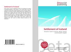 Обложка Settlement of Iceland