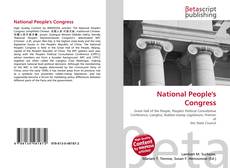Copertina di National People's Congress