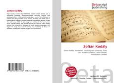 Portada del libro de Zoltán Kodály