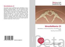 Copertina di WrestleMania 23