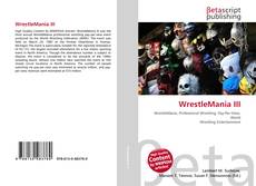 Copertina di WrestleMania III