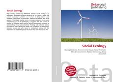 Copertina di Social Ecology