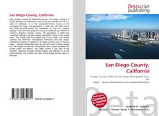 Bookcover of San Diego County, California