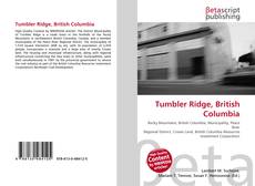 Copertina di Tumbler Ridge, British Columbia