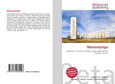 Portada del libro de Novorossiya