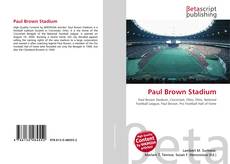 Paul Brown Stadium kitap kapağı