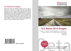 U.S. Route 26 in Oregon kitap kapağı