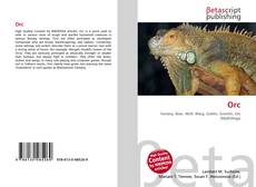 Orc kitap kapağı