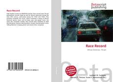 Race Record的封面