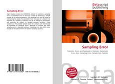 Обложка Sampling Error