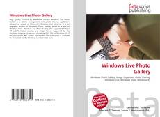 Обложка Windows Live Photo Gallery