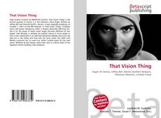 That Vision Thing kitap kapağı
