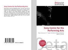 Buchcover von Sony Centre for the Performing Arts
