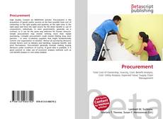 Procurement kitap kapağı