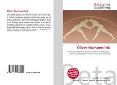 Oliver Humperdink kitap kapağı
