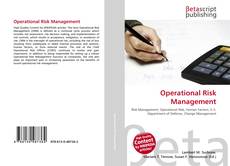 Portada del libro de Operational Risk Management