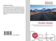 Capa do livro de Paradise, Nevada 