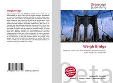 Capa do livro de Weigh Bridge 