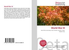 Portada del libro de World War III
