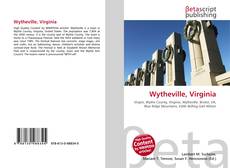 Portada del libro de Wytheville, Virginia