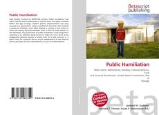 Обложка Public Humiliation
