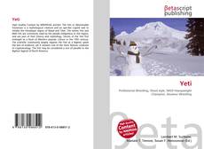 Yeti的封面