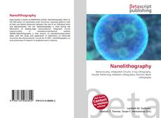Capa do livro de Nanolithography 