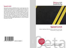 Copertina di Speed Limit