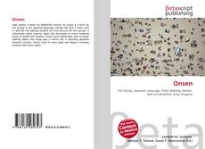 Portada del libro de Onsen
