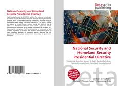 Обложка National Security and Homeland Security Presidential Directive