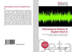 Phonological History of English Short A的封面