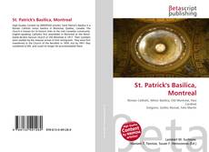 Capa do livro de St. Patrick's Basilica, Montreal 