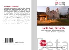 Capa do livro de Santa Cruz, California 