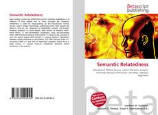 Buchcover von Semantic Relatedness