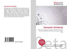 Buchcover von Semantic Similarity