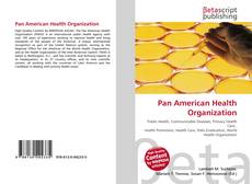 Buchcover von Pan American Health Organization