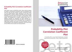 Buchcover von Probability Plot Correlation Coefficient Plot