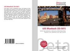 Buchcover von USS Blueback (SS-581)