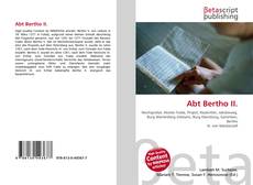 Buchcover von Abt Bertho II.