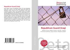Buchcover von Republican Guard (Iraq)