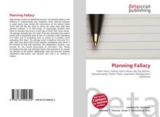 Copertina di Planning Fallacy