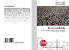 Copertina di Townshend Acts