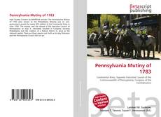 Portada del libro de Pennsylvania Mutiny of 1783