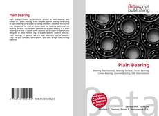 Buchcover von Plain Bearing
